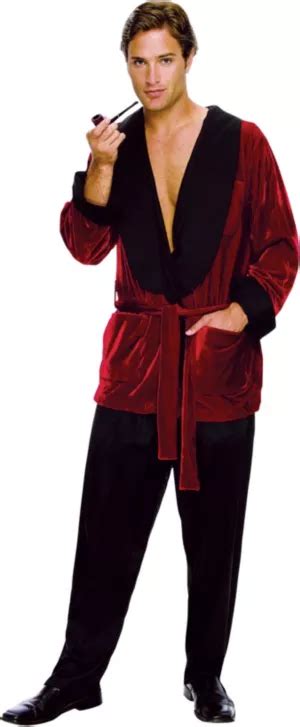 hugh hefner robe costume|playboy and hugh hefner costume.